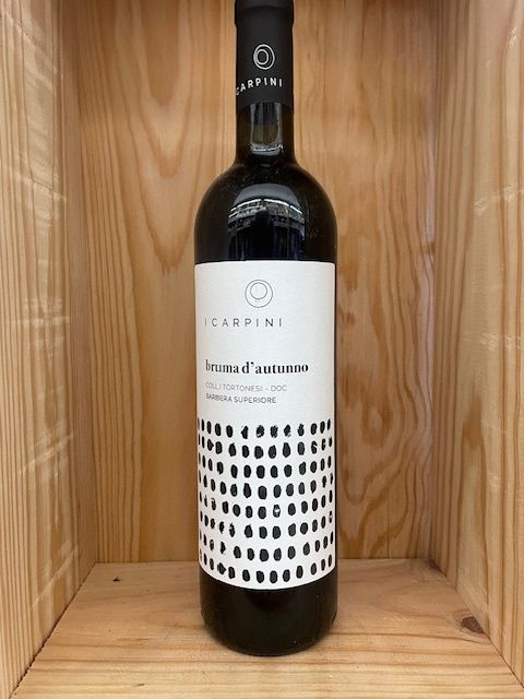 I CARPINI BARBERA BRUMA D&#39;AUTUNNO 2009 (ORGANIC/VEGAN