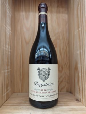 BERGSTROM CUMBERLAND RESERVE WILLAMETTE VALLEY PINOT NOIR 2022