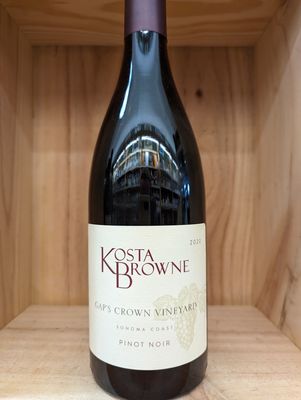 KOSTA BROWNE GAP&#39;S CROWN VINEYARD SONOMA COAST PINOT NOIR 2021 JAMES SUCKLING 97 POINTS