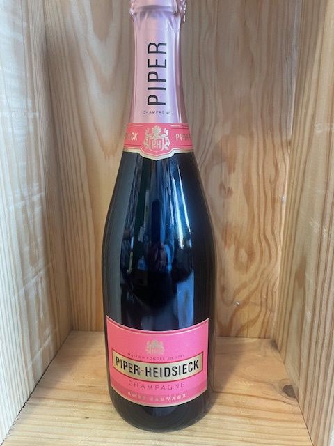 PIPER-HEIDSIECK ROSE&#39; SAUVAGE CHAMPAGNE WINE SPECTATOR 92 REGULARLY $74.99