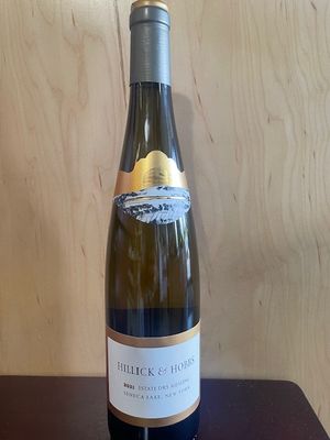 HILLICK &amp; HOBBS ESTATE DRY RIESLING SENECA LAKE NY 2021 TASTING PANEL 95