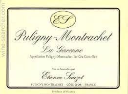 ETIENNE SAUZET PULIGNY MONTRACHET 1ER CRU GARENNE 2021 BURGHOUND 94