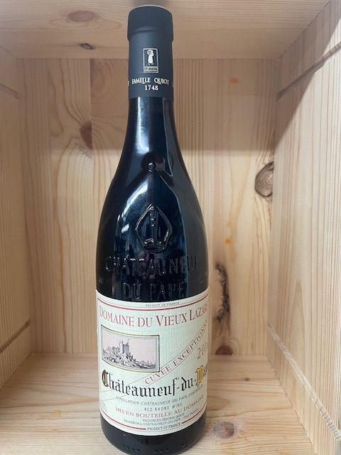 DOMAINE DU VIEUX LAZARET CHATEAUNEUF-DU-PAPE CUVEE EXCEPTIONNELLE 2016 REGULARLY $79.99