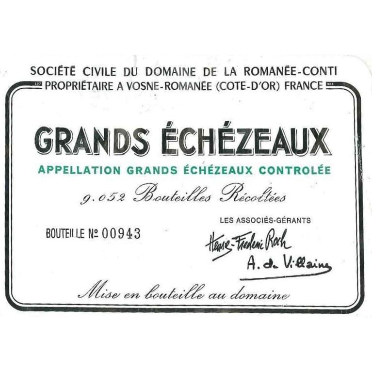 DOMAINE DE LA ROMANEE CONTI GRANDS ECHEZEAUX 2021