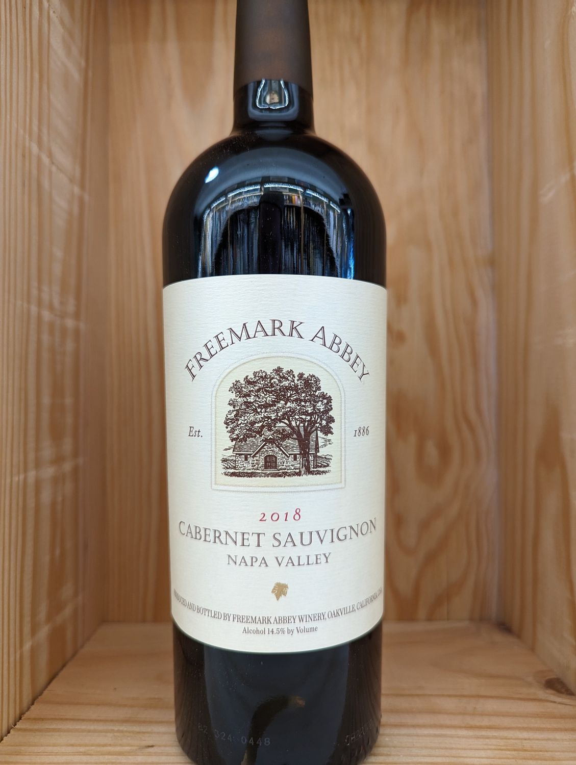 FREEMARK ABBEY CABERNET NAPA 2019  WINE SPECTATOR 92