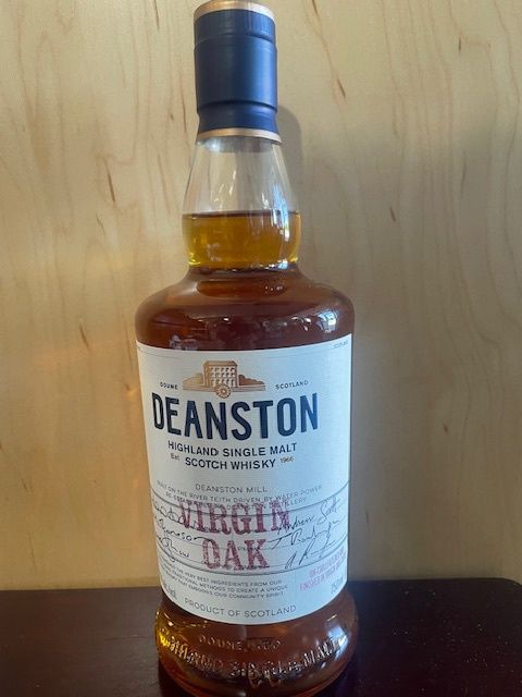 DEANSTON VIRGIN OAK HIGHLAND SINGLE MALT SCOTCH