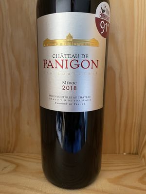 CHATEAU DE PANIGON MEDOC 2018 WE 91