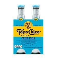 TOPO CHICO CLUB SODA 4 PACK BOTTLE 7.1oz