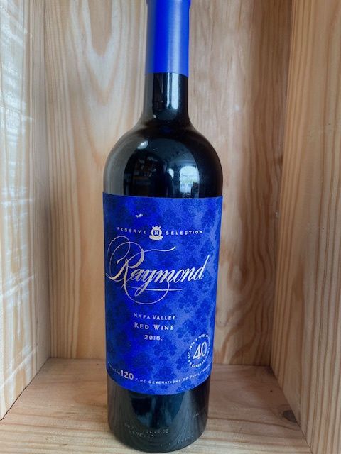 RAYMOND NAPA VALLEY RED RESERVE SELECTION 2018 WINE ADVOCATE 92 REGULARLY $39.99