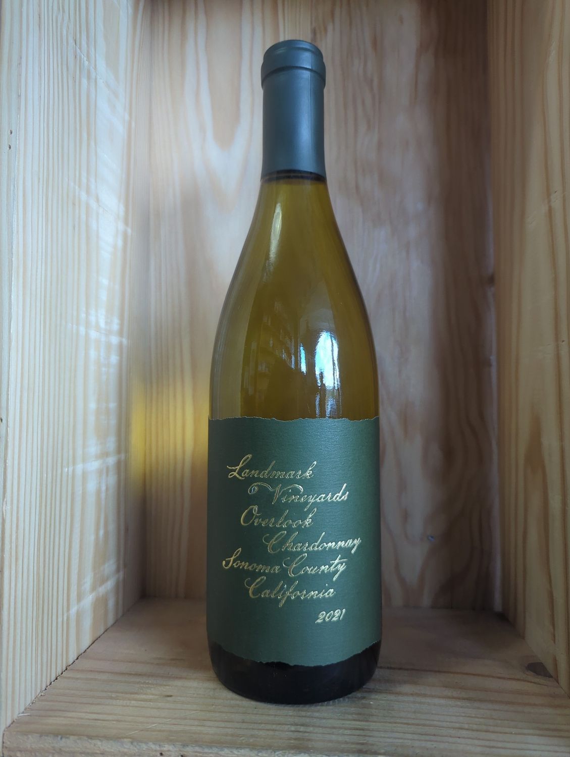 LANDMARK OVERLOOK CHARDONNAY 2021 WINE ENTHUSIAST 92 REGULARLY $26.99
