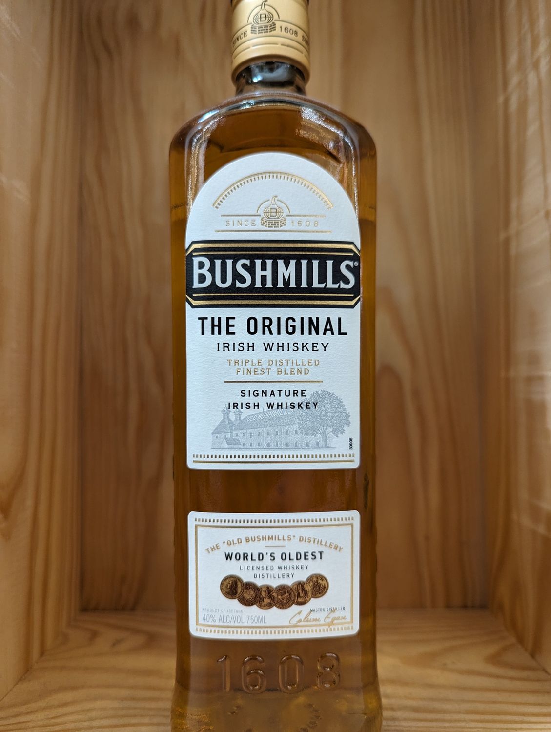 BUSHMILLS THE ORIGINAL IRISH WHISKEY