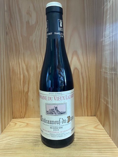 DOMAINE DE VIEUX LAZARET CHATEAUNEUF DU PAPE 2019 WS 93 375ML