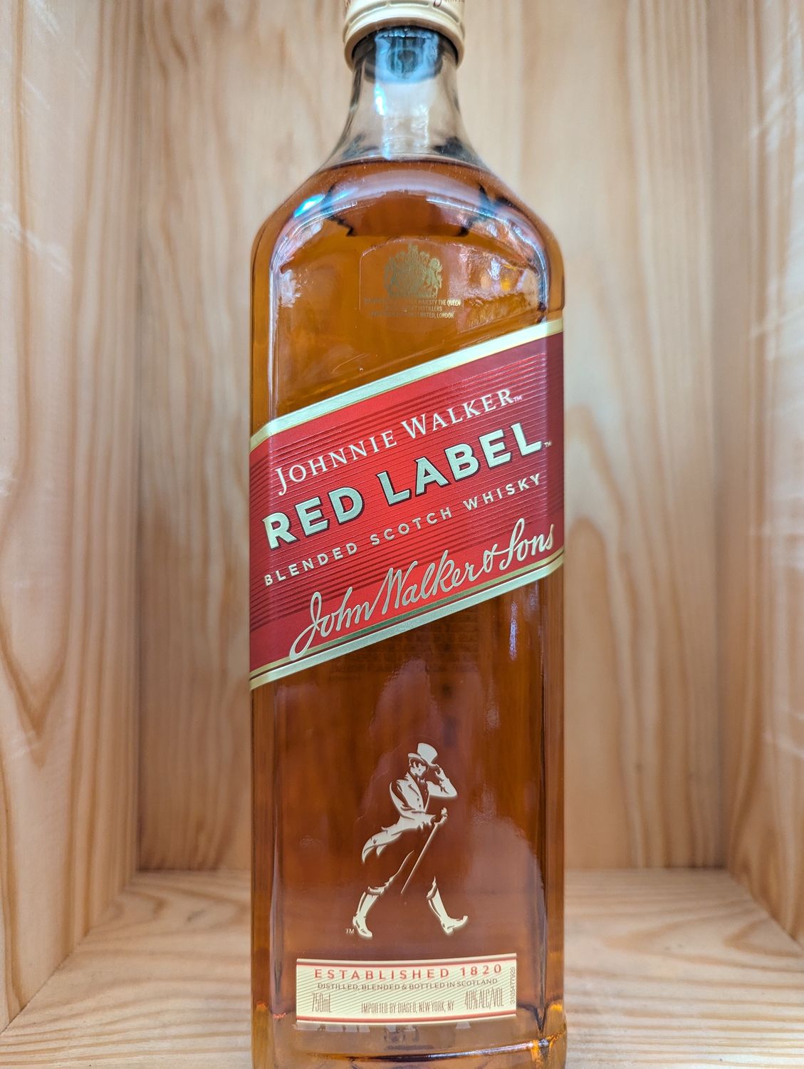 JOHNNIE WALKER RED LABEL 750ml