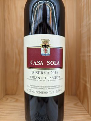 CASA SOLA RISERVA CHIANTI CLASSICO 2018