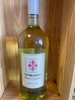 CA&#39; DEL SARTO PINOT GRIGIO TERRE DI CHIETI 2023 MAGNUM REGULARLY $22.99