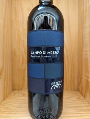 TRE MONTI CAMPO DI MEZZO SANGIOVESE DI ROMAGNA SUPERIORE 2023 (ORGANIC) WINE ENTHUSIAST 92