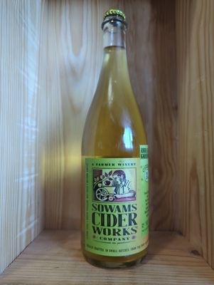 SOWAMS CIDER WORKS RHODE ISLAND GREENING CIDER 750ML