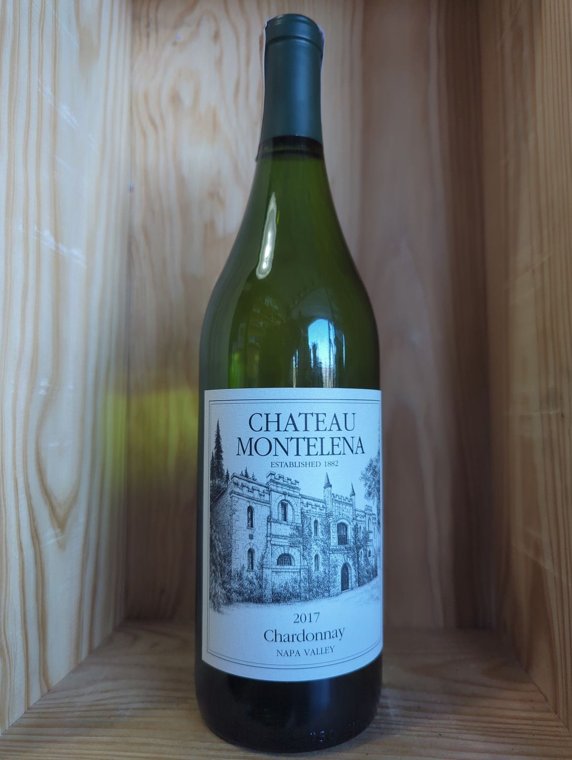 CHATEAU MONTELENA NAPA VALLEY CHARDONNAY 2017 WINE SPECTATOR 91 POINTS