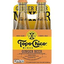 TOPO CHICO GINGER BEER 4 PACK BOTTLE 7.1 oz