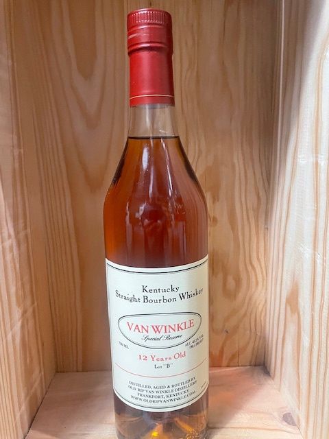 OLD VAN WINKLE 12 YEAR OLD  KENTUCKY BOURBON- 750ML