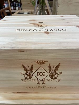 GUADO AL TASSO SUPERIORE BOLGHERI 2020 JEB DUNNUCK 96 SIX BOTTLE CASE
