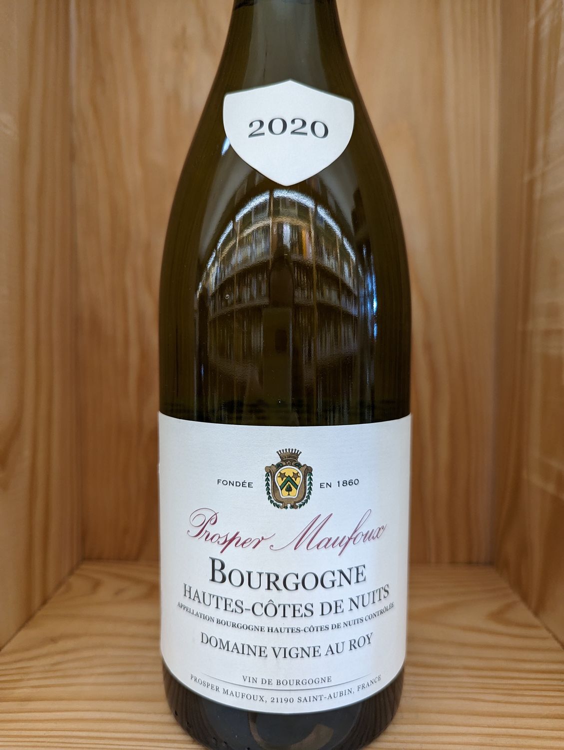 PROSPER MAUFOUX DOMAINE VIGNE AU ROY BOURGOGNE HAUTS-COTES DE NUITS BLANC 2022