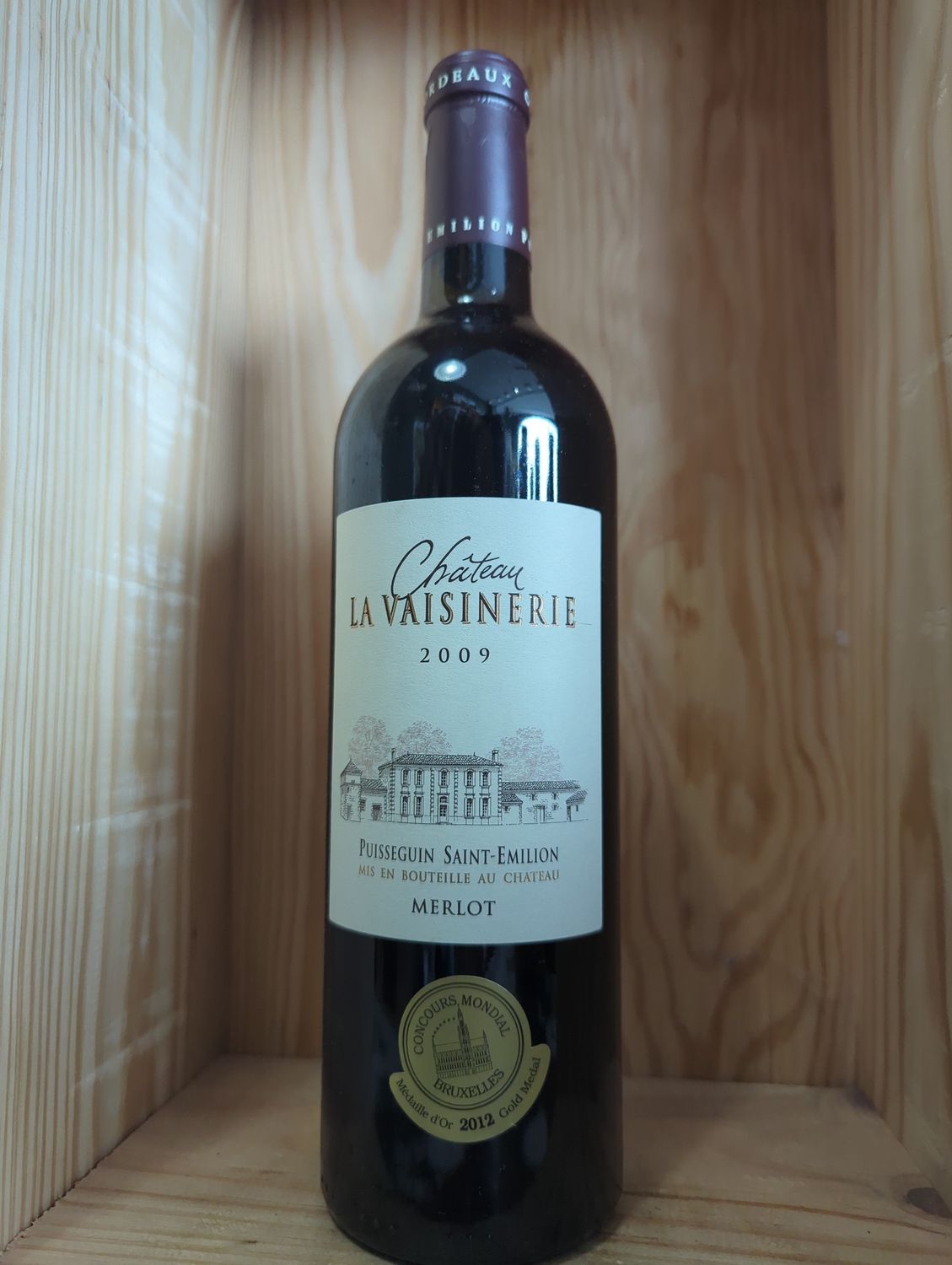 CHATEAU LA VAISINERIE PUISSEGUIN SAINT-EMILION 2009