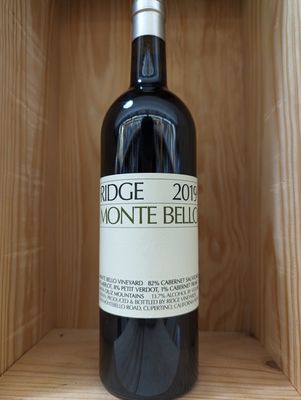 RIDGE MONTEBELLO CABERNET SAUVIGNON BLEND 2019 JAMES SUCKLING 99