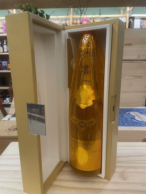 LOUIS ROEDERER CRISTAL 2014 GIFT BOX WINE SPECTATOR 98