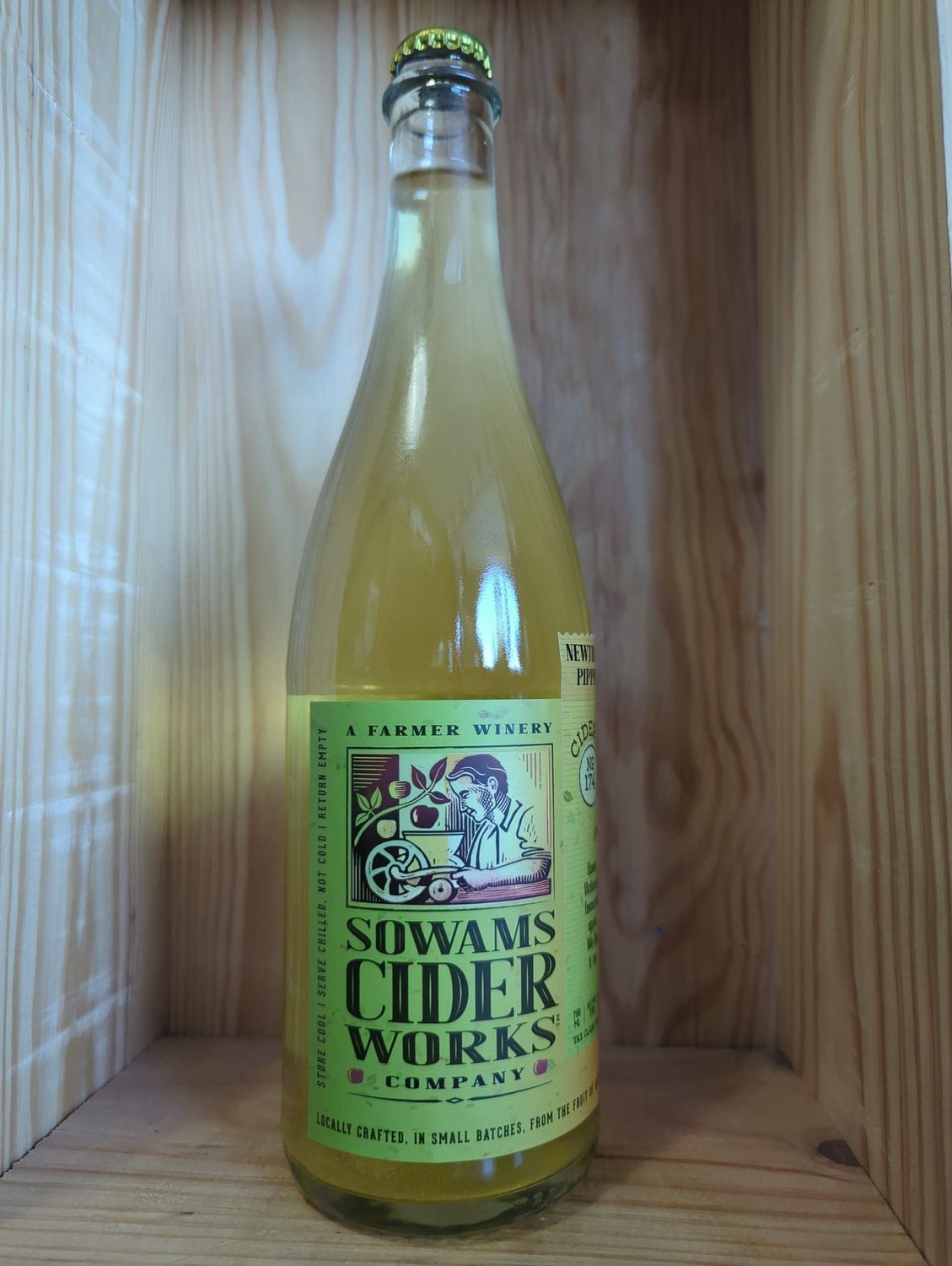 SOWAMS CIDER WORKS NEWTOWN PIPPIN 750ML