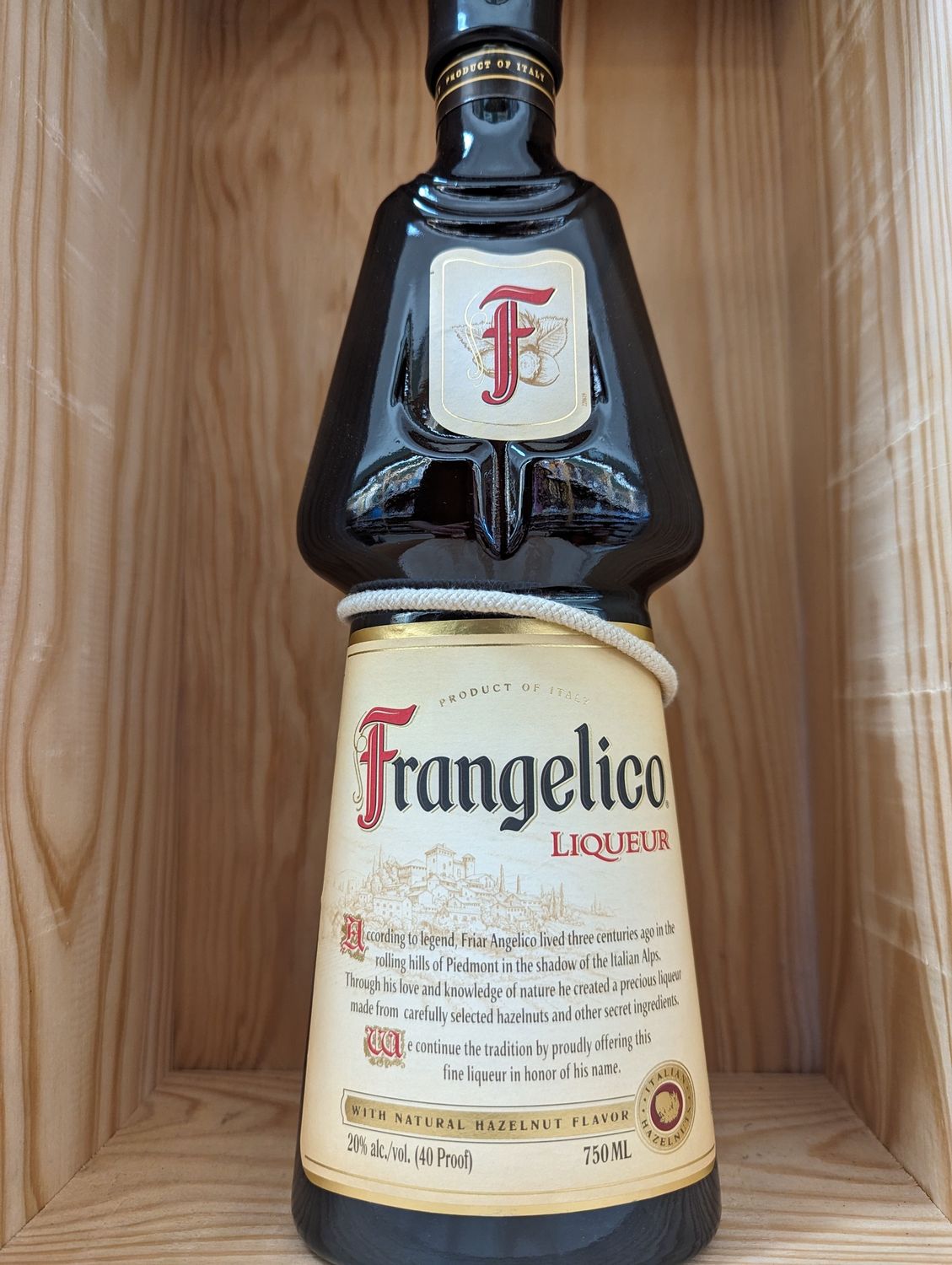 FRANGELICO HAZELNUT LIQUEUR 750ML