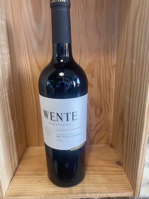 WENTE WETMORE CABERNET SAUVIGNON LIVERMORE VALLEY 2020 REGULARLY $34.99 TP 93