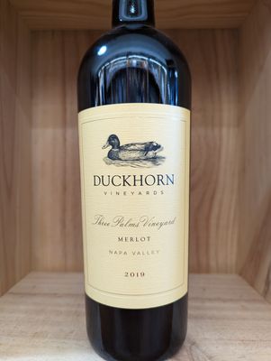 DUCKHORN THREE PALMS VINEYARD MERLOT 2021 94 POINTS JAMES SUCKLING