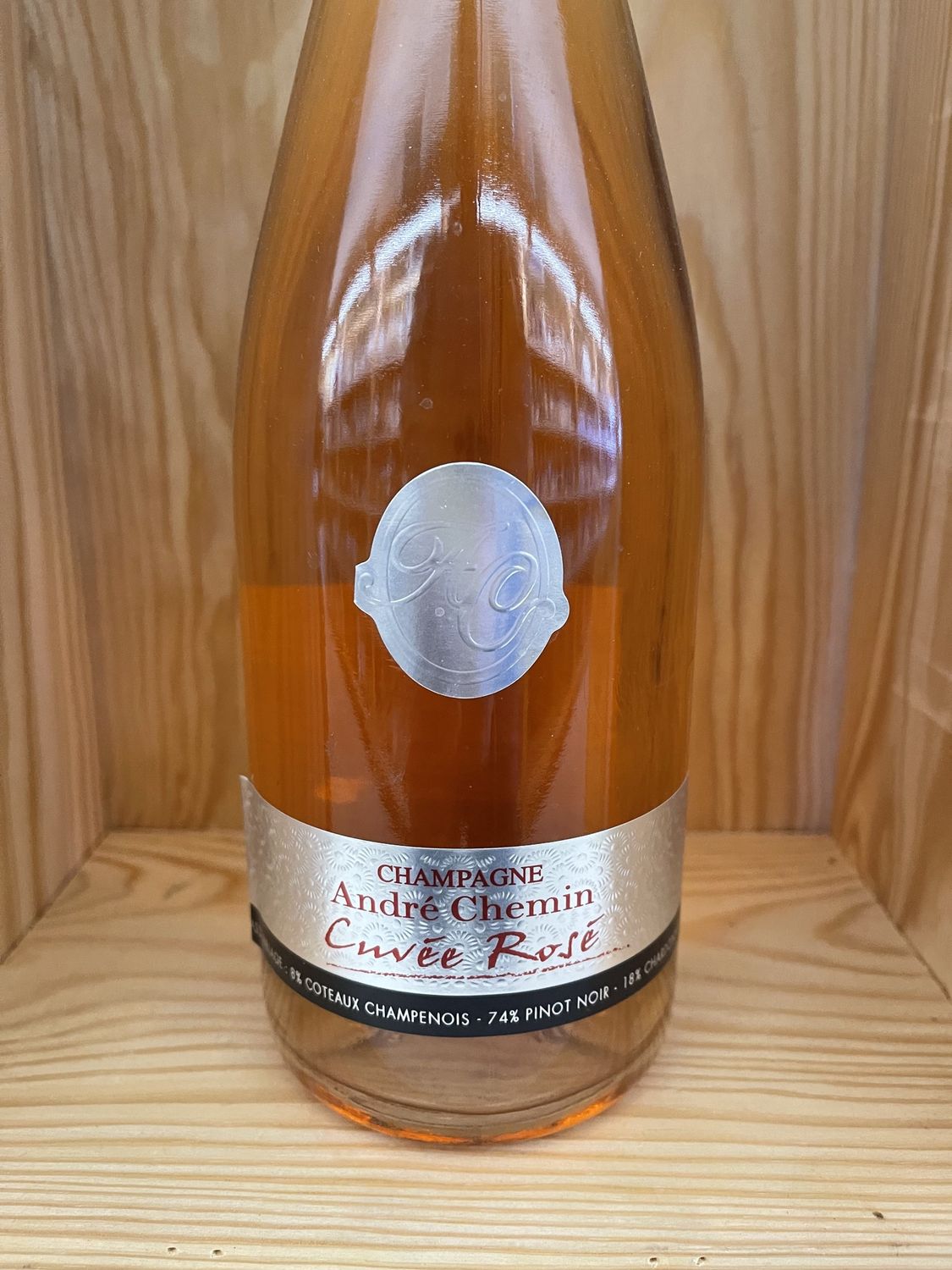 ANDRE CHEMIN CUVEE ROSE CHAMPAGNE