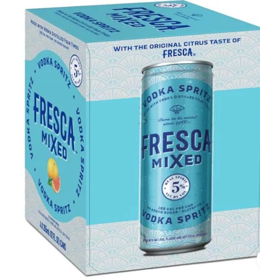 FRESCA MIXED VODKA SPRITZ 4PK CANS