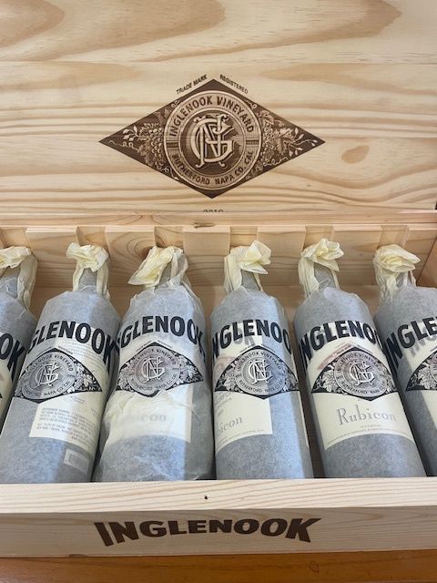 INGLENOOK RUBICON ESTATE RUTHERFORD 2018 DECANTER 97 REGULARLY 6 BOTTLE CASE