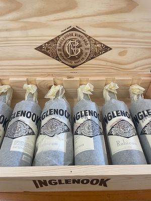 INGLENOOK RUBICON ESTATE RUTHERFORD 2018 DECANTER 97 REGULARLY 6 BOTTLE CASE