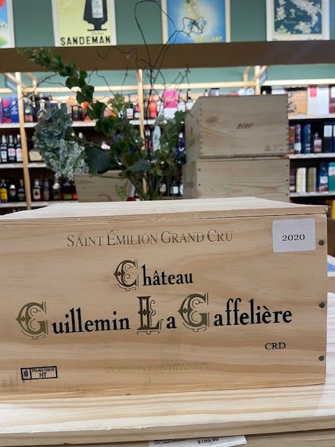 CHATEAU GUILLEMIN LA GAFFELIERE SAINT EMILION GRAND CR 2020 6 BOTTLE CASE