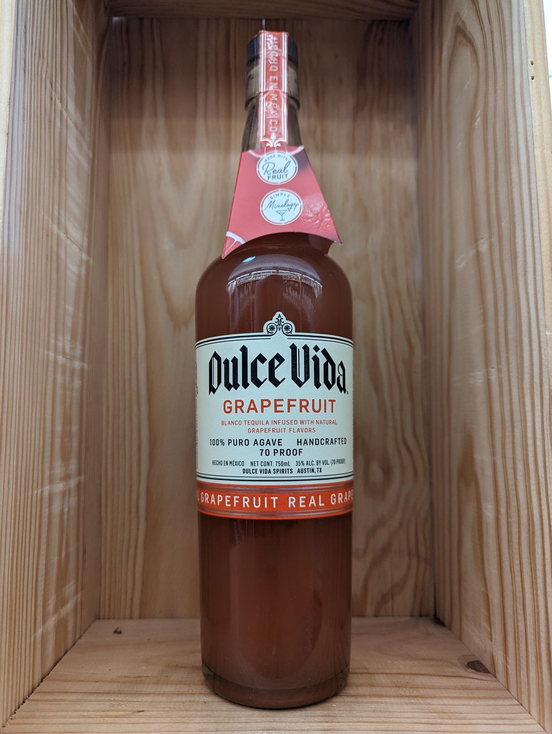 DULCE VIDA GRAPEFRUIT TEQUILA  REGULARLY $26.99-750ML
