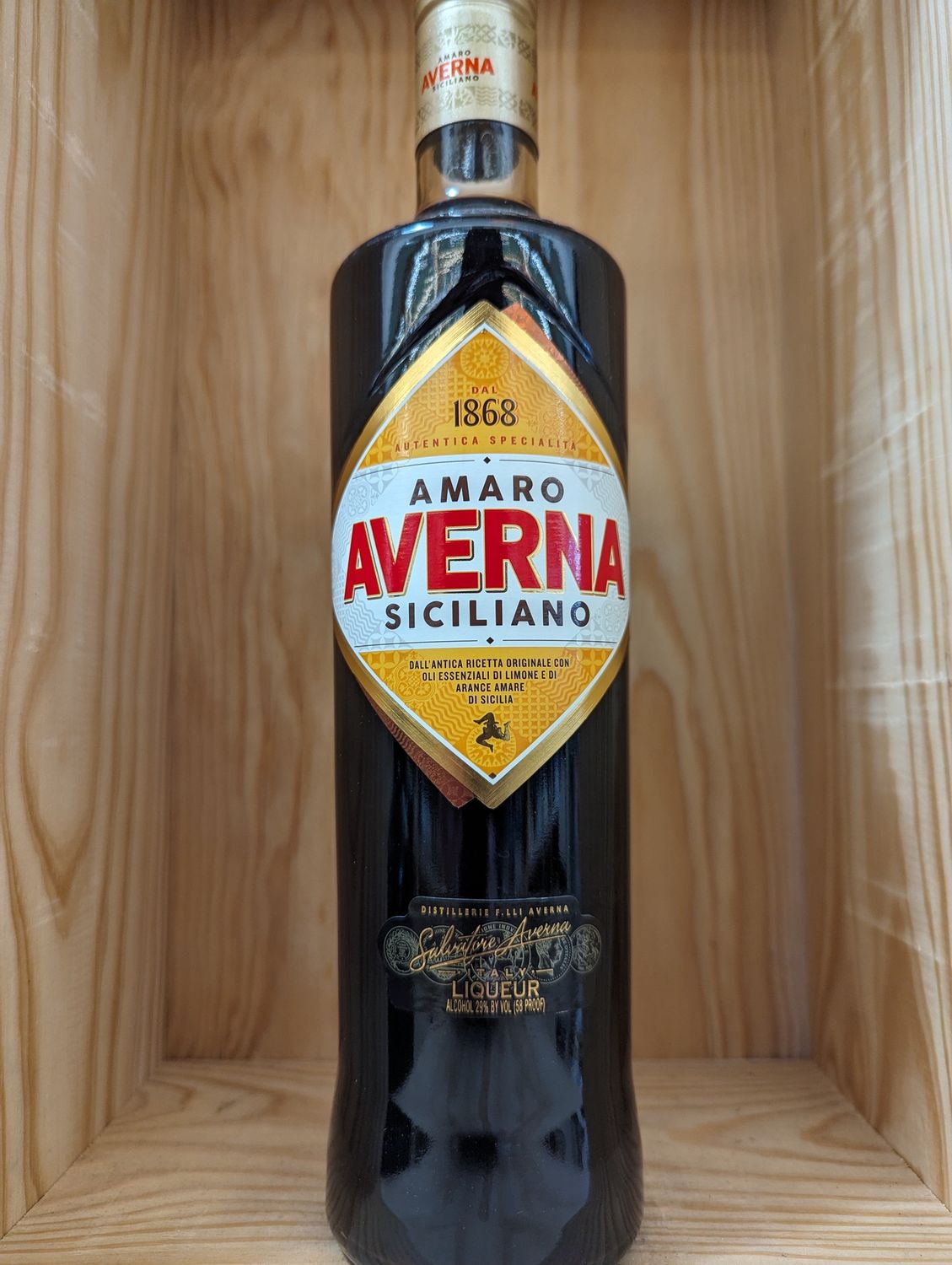 AMARO AVERNA 750ML