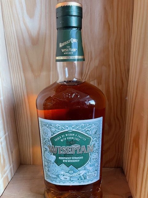 KENTUCKY OWL THE WISEMAN KENTUCKY STRAIGHT RYE WHISKEY REGULARLY $49.99