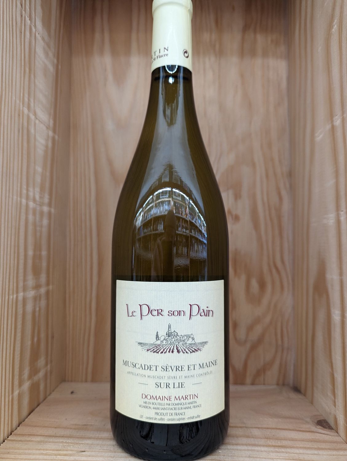 DOMAINE MARTIN LE PER SON PAIN MUSCADET SUR LIE 2020