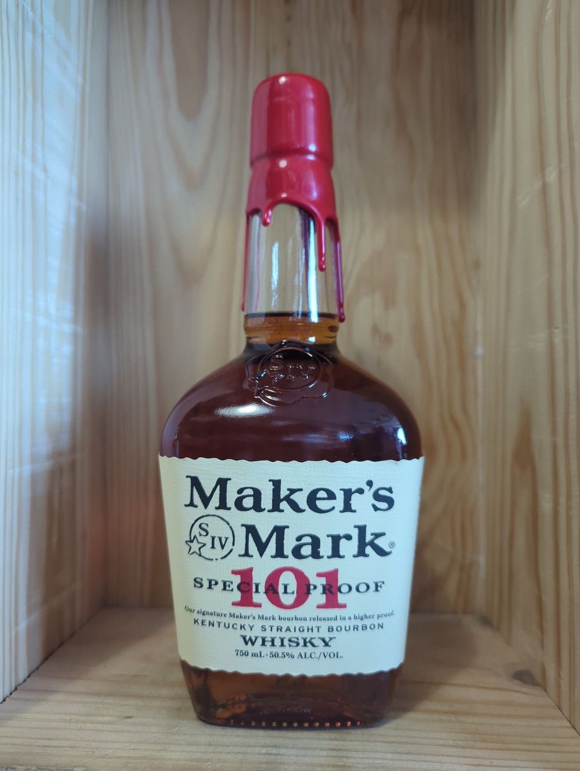 MAKER&#39;S MARK HIGH-PROOF 101 BOURBON 750ML
