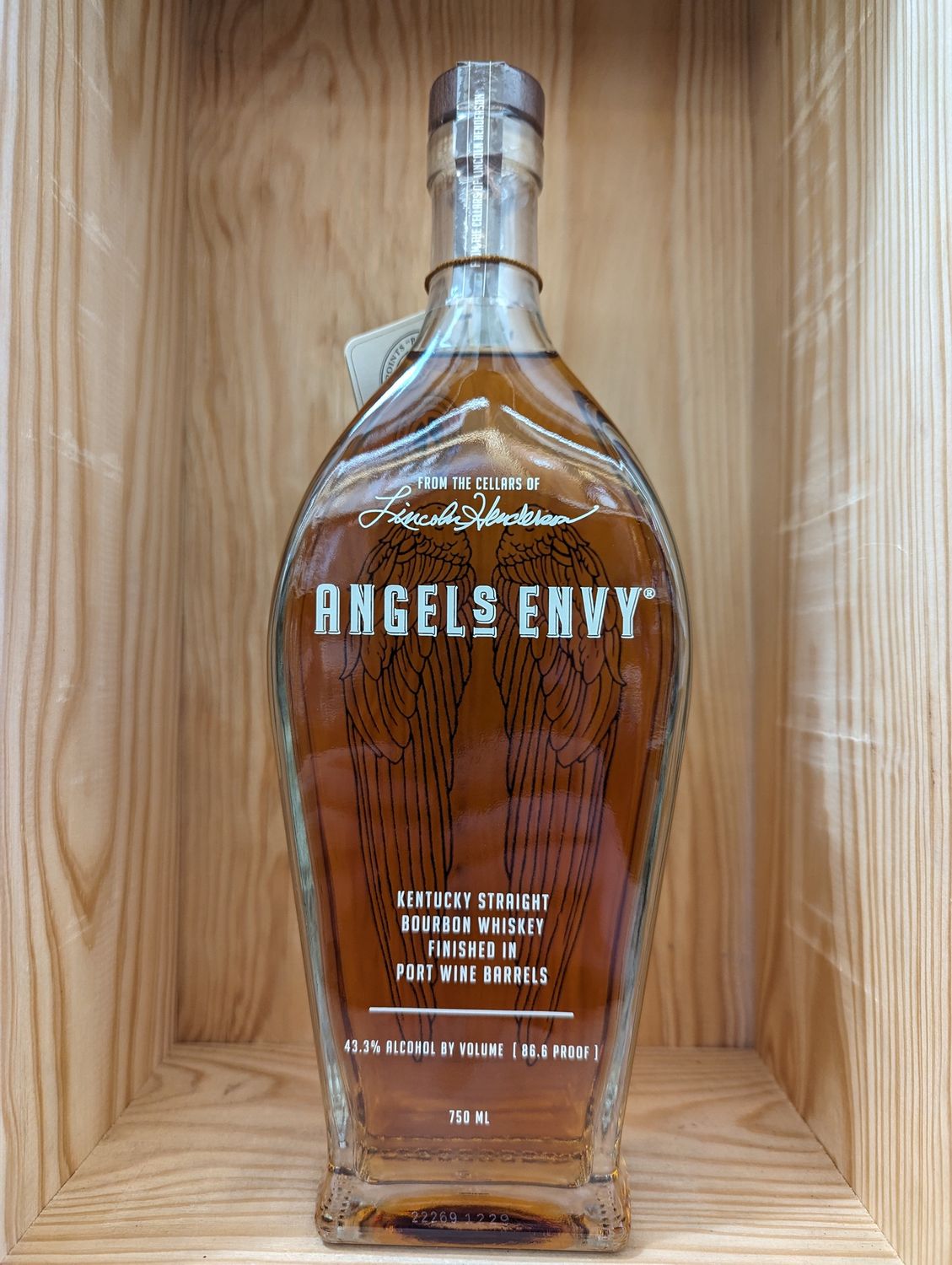 ANGELS ENVY BOURBON FINISHED IN PORT WINE BARRELS- 750ML