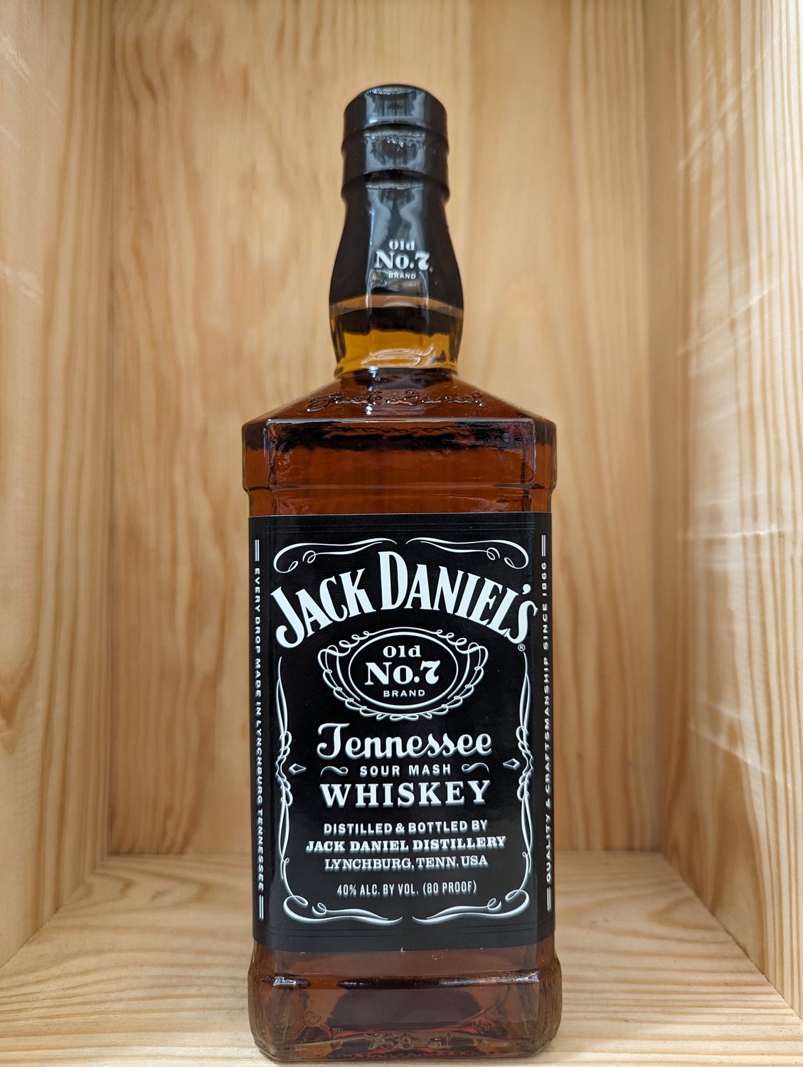 JACK DANIEL&#39;S OLD NO. 7 750ML