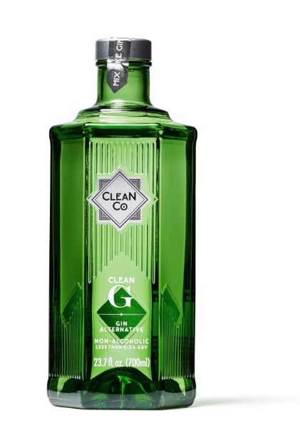 CLEAN CO CLEAN G NON-ALCOHOLIC GIN  - 750ML