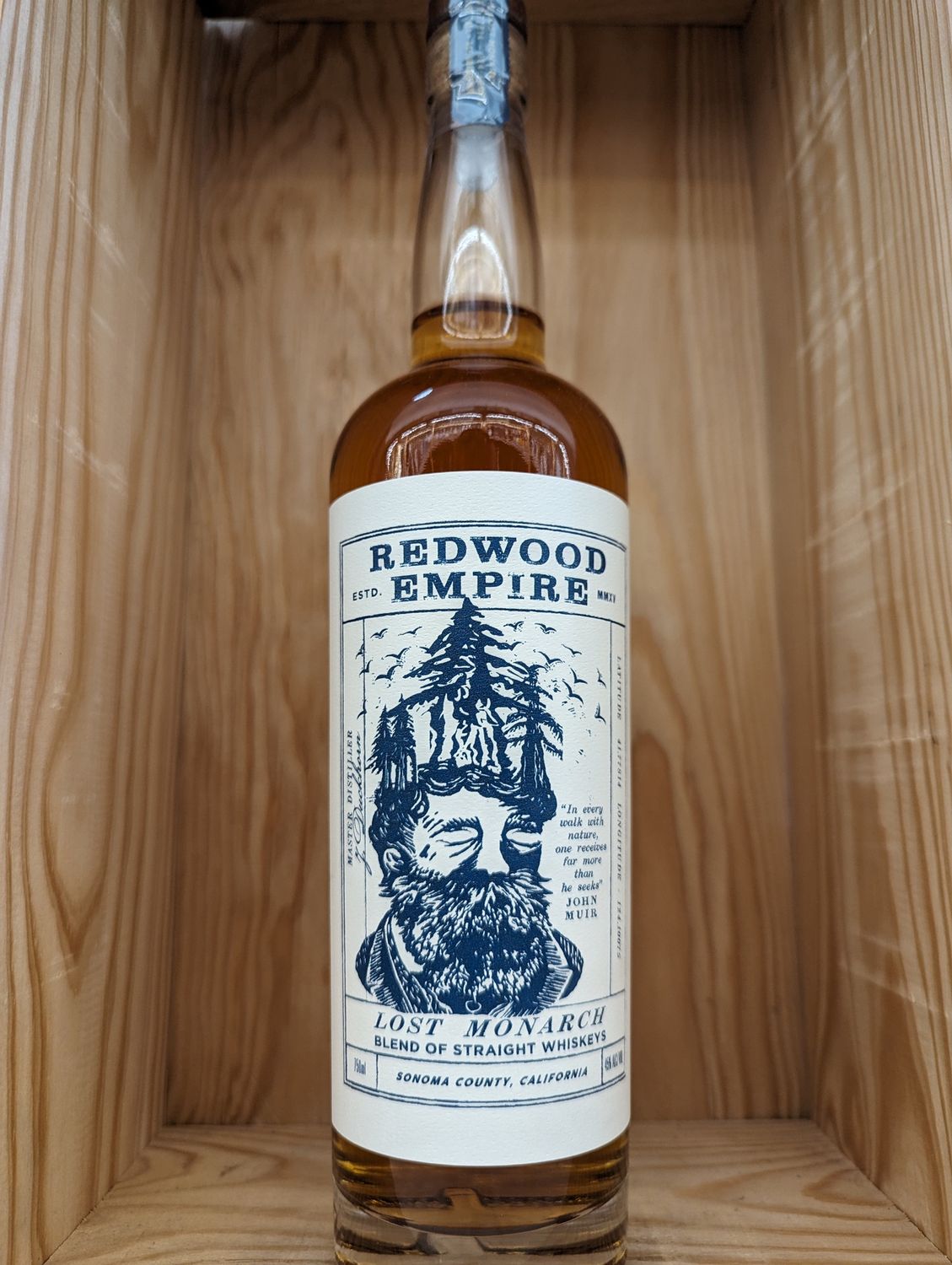REDWOOD EMPIRE LOST MONARCH BOURBON 750ML