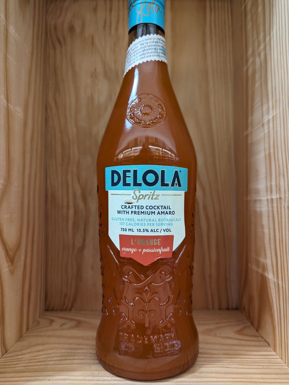 DELOLA L&#39;ORANGE PREMADE SPRITZ 750ML