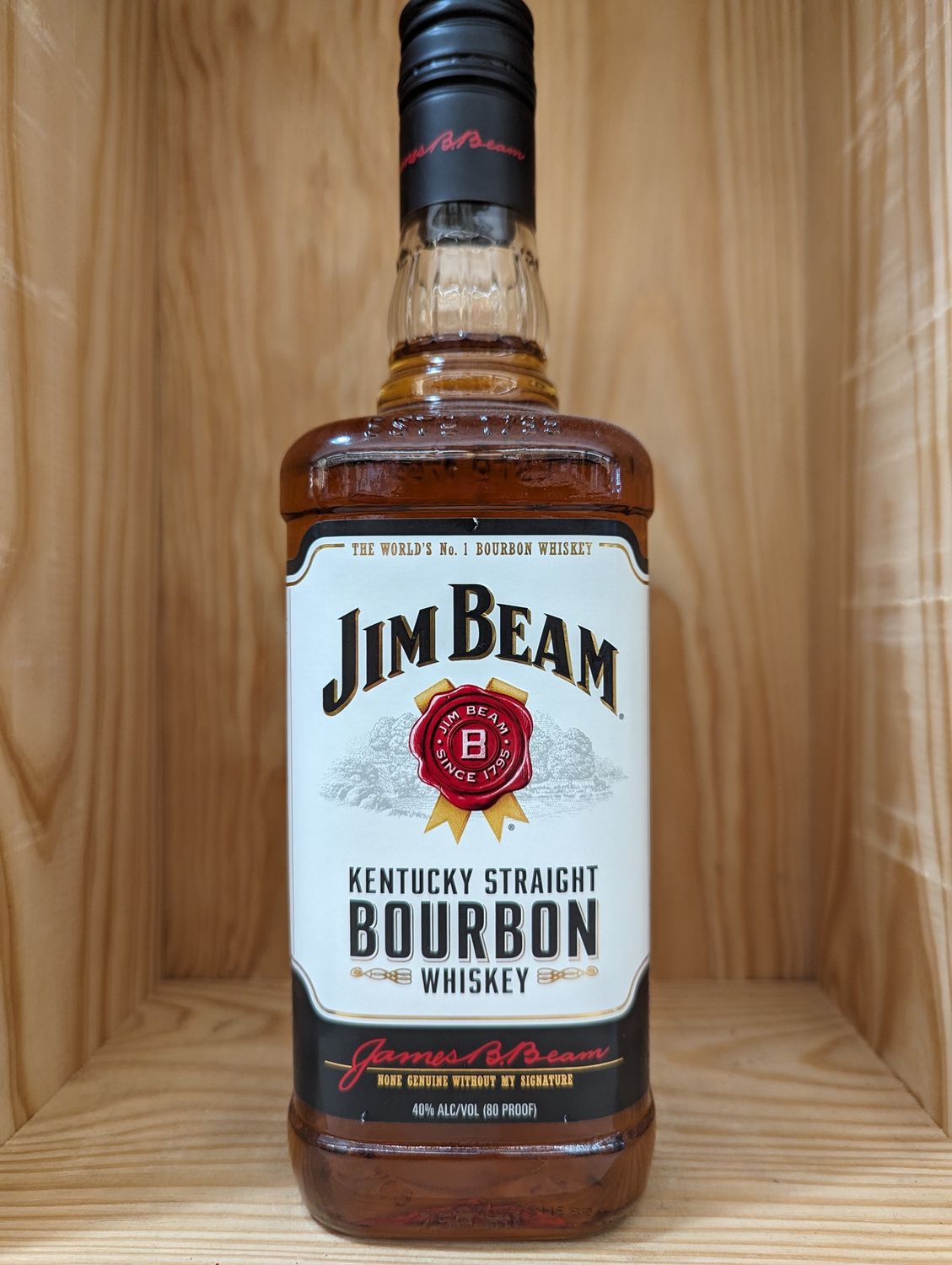 JIM BEAM BOURBON 750ML