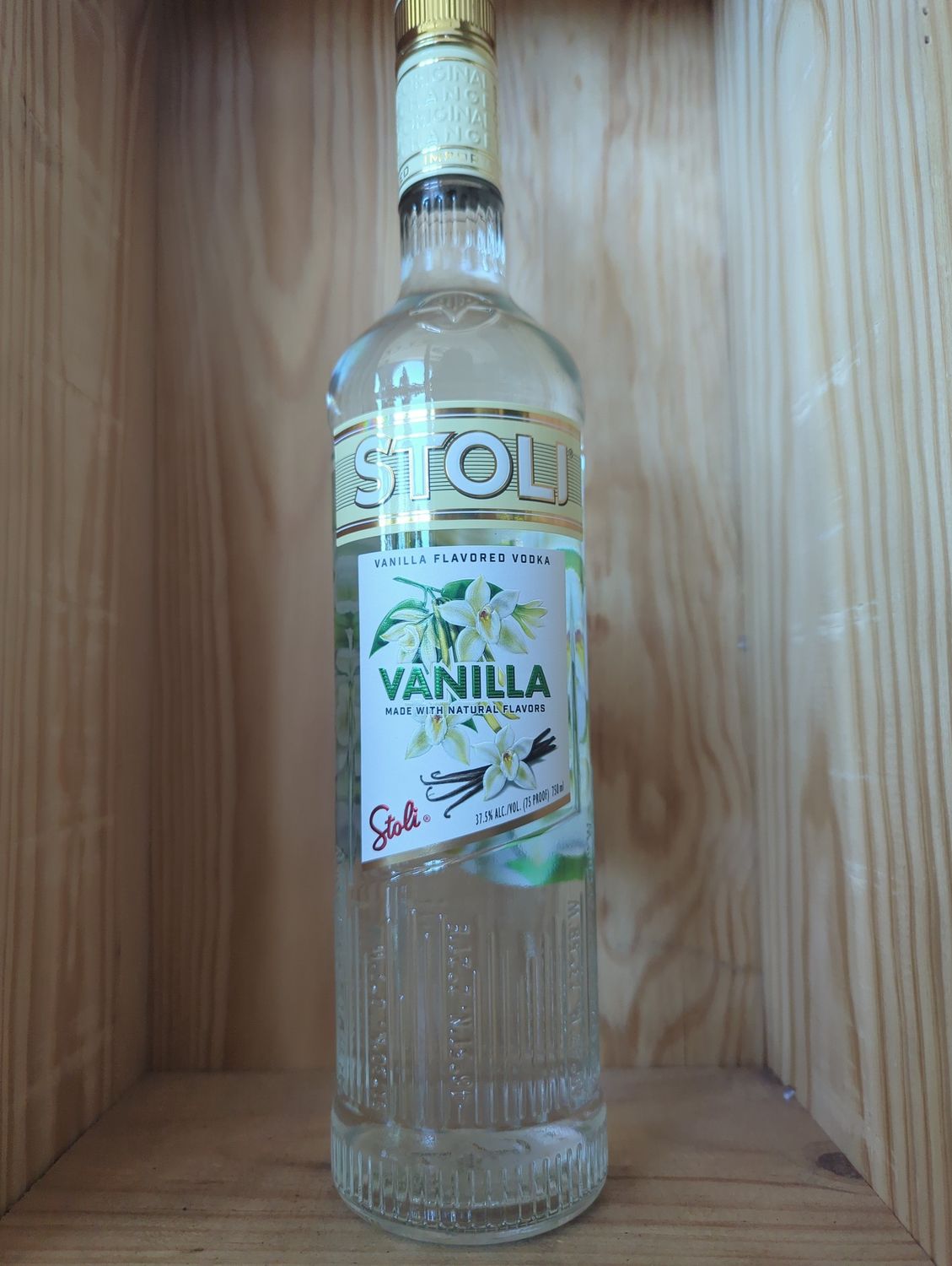 STOLICHNAYA VANILLA VODKA 750ML